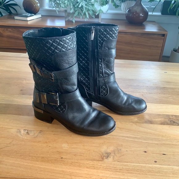 SOLD. * Vince Camuto Welton Biker boot sz 8 - Picture 9 of 10